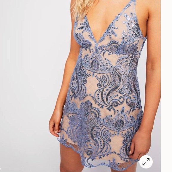 Free People - Starry Night mini dress - Picture 1 of 3